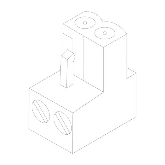 BOSCH Ersatzteil TTNR: 63016967 Anschlusskl steckb 2-pol signalbraun EMS