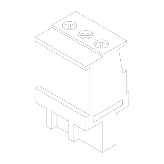 BOSCH Ersatzteil TTNR: 8718585569 Anschlussklemme 3-pol.Stufe2 weiß everp