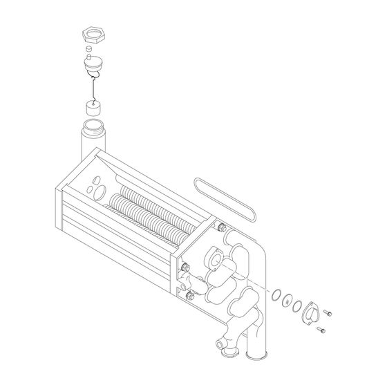 BOSCH Ersatzteil TTNR: 73032 Wärmetauscher 43W (mit Dichtung)