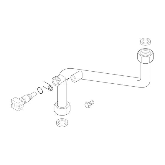 BOSCH Ersatzteil TTNR: 87107158680 Verbindungsrohr