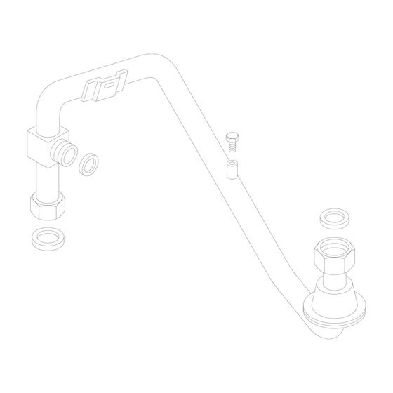 BOSCH Ersatzteil TTNR: 87107151800 Vorlaufrohr