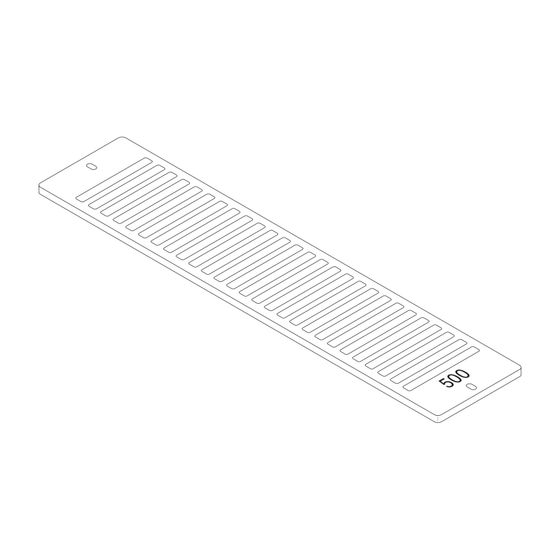 BOSCH Ersatzteil TTNR: 87183403050 Aufsteckgitter 20/22-500 RAL9016 everp