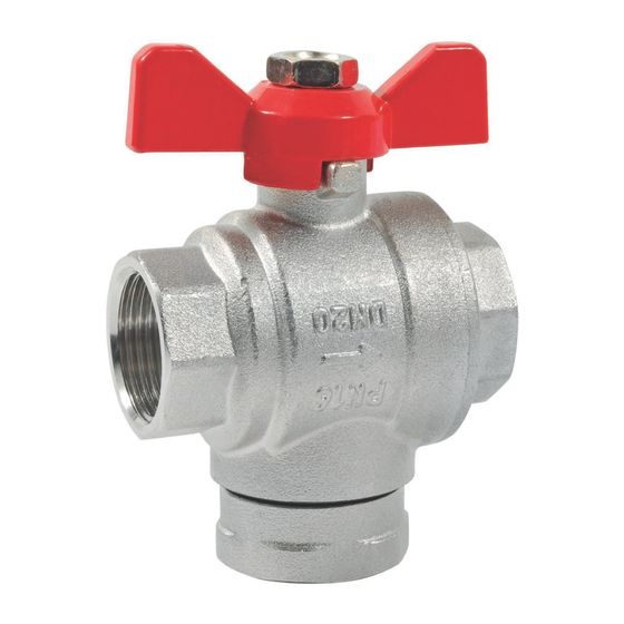 BOSCH Kugelventil mit 0,4mm Filter G 1