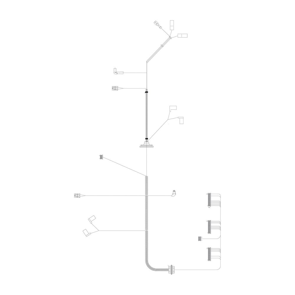 BOSCH Ersatzteil TTNR: 87186436050 Kabelbaum... JUNKERS-87186436050 4051516769000 (Abb. 1)