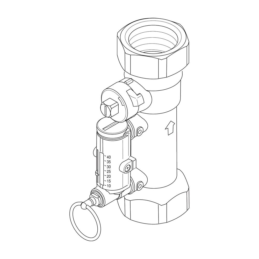 BOSCH Ersatzteil TTNR: 87185320690 Durchflussmesser 30-120 l/min... JUNKERS-87185320690 4051516710798 (Abb. 1)