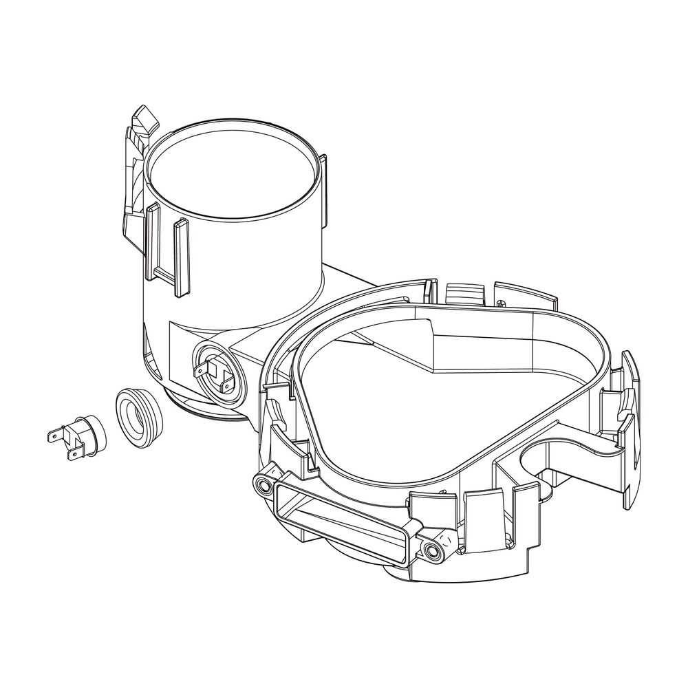 BOSCH Ersatzteil TTNR: 87377014740 Kondensatsammler WB6... JUNKERS-87377014740 4051516937287 (Abb. 1)