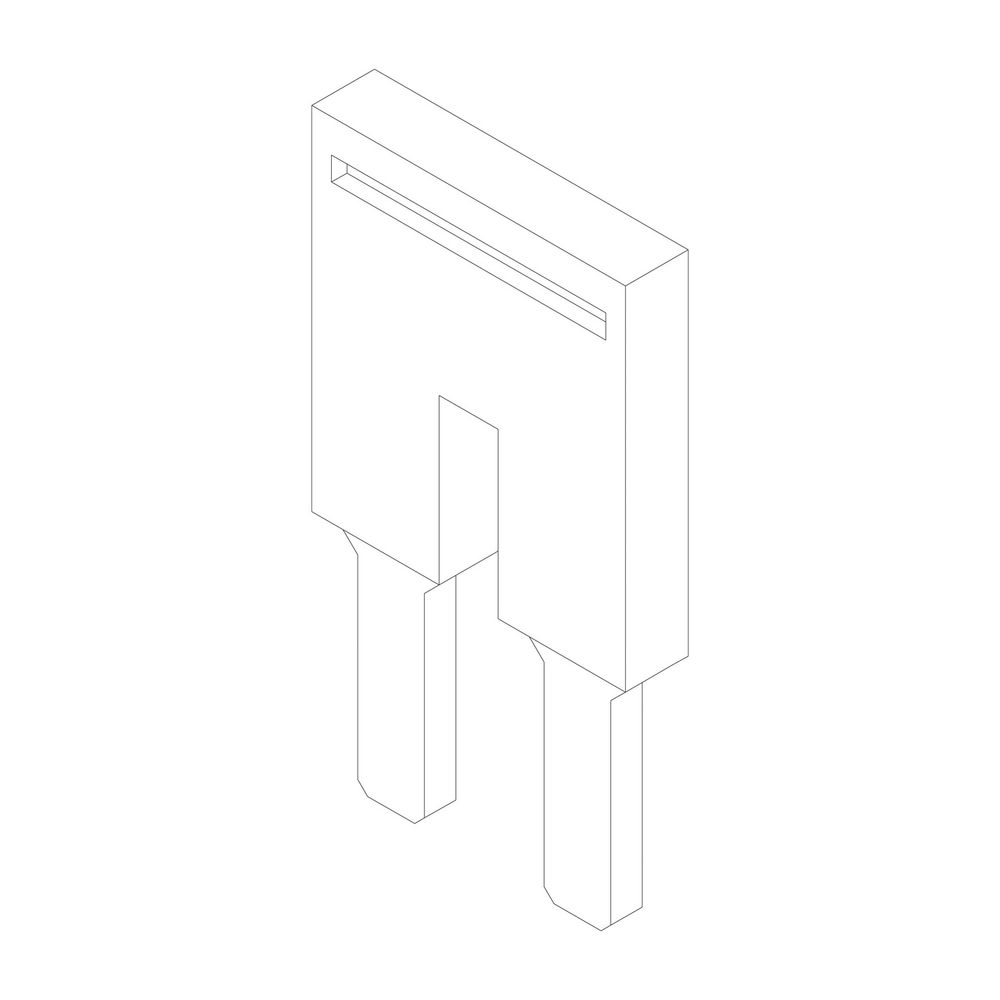 BOSCH Ersatzteil TTNR: 87185895380 Brücke (2x)... JUNKERS-87185895380 4054925542769 (Abb. 1)