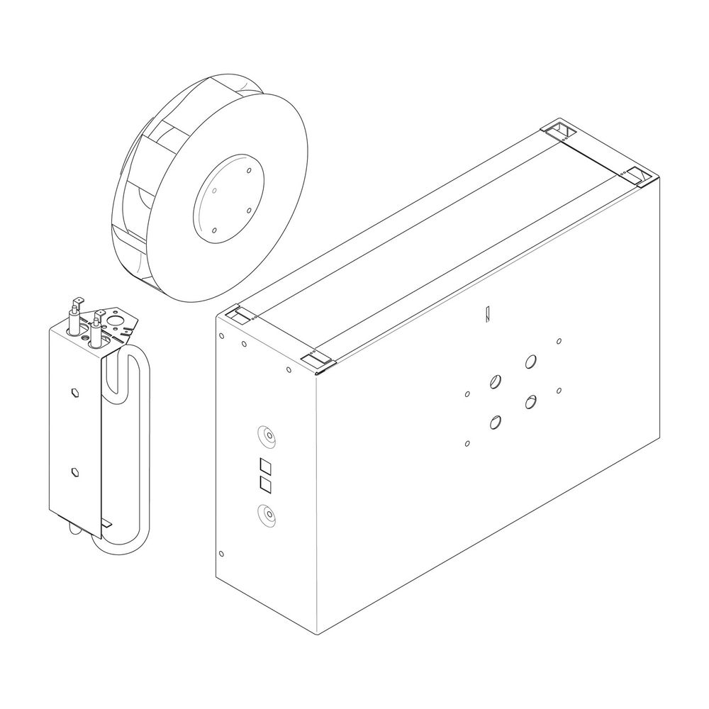 BOSCH Ersatzteil TTNR: 87186664060 Gebläse mit Vorwärmer... JUNKERS-87186664060 4054925500363 (Abb. 1)