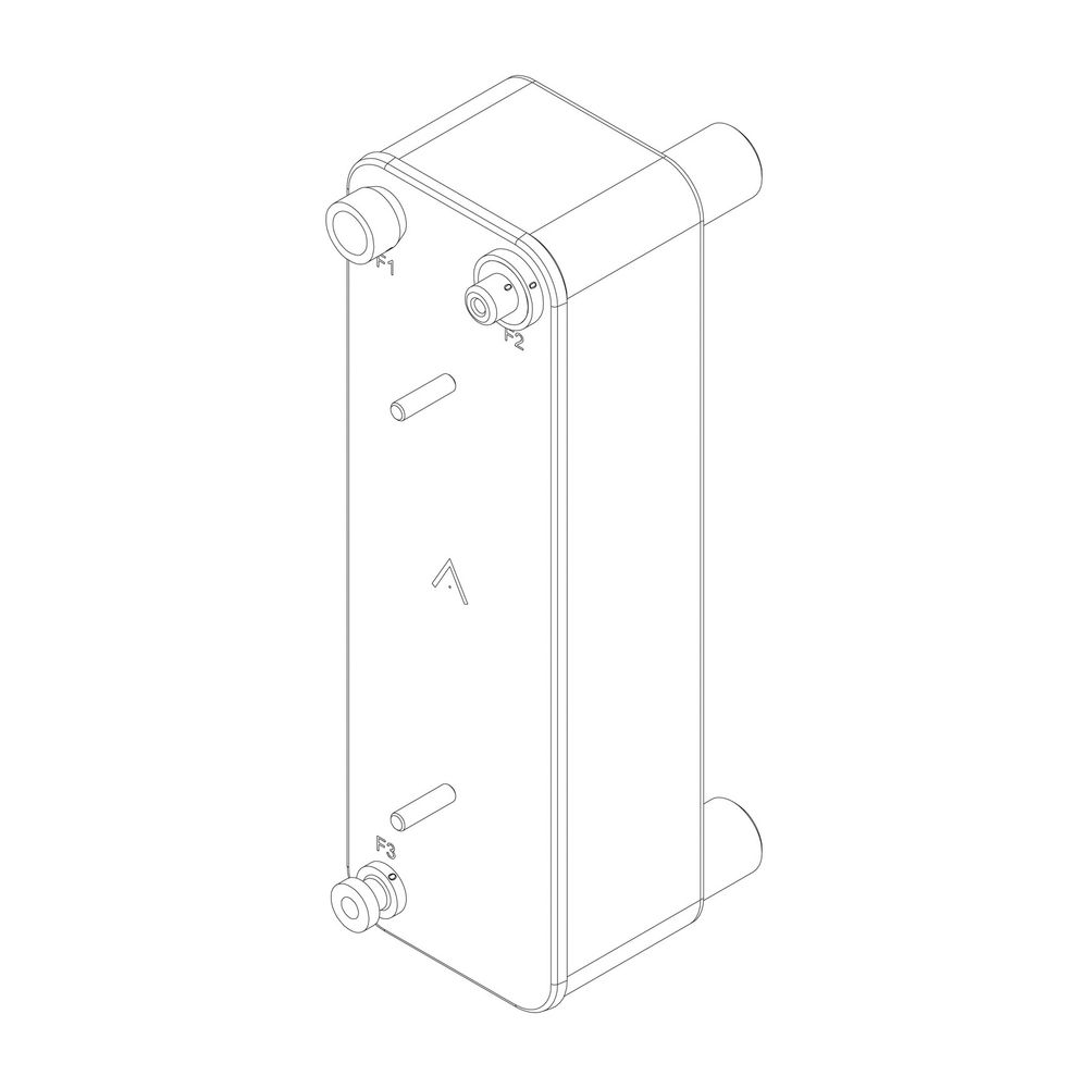 BOSCH Ersatzteil TTNR: 8733703173 Verflüssiger B26-46... JUNKERS-8733703173 4054925393811 (Abb. 1)