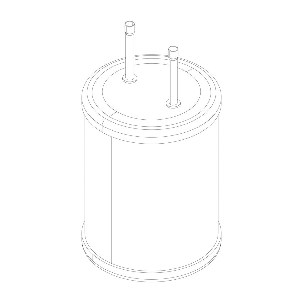 BOSCH Ersatzteil TTNR: 8733703208 Behälter 3,1l... JUNKERS-8733703208 4054925389791 (Abb. 1)