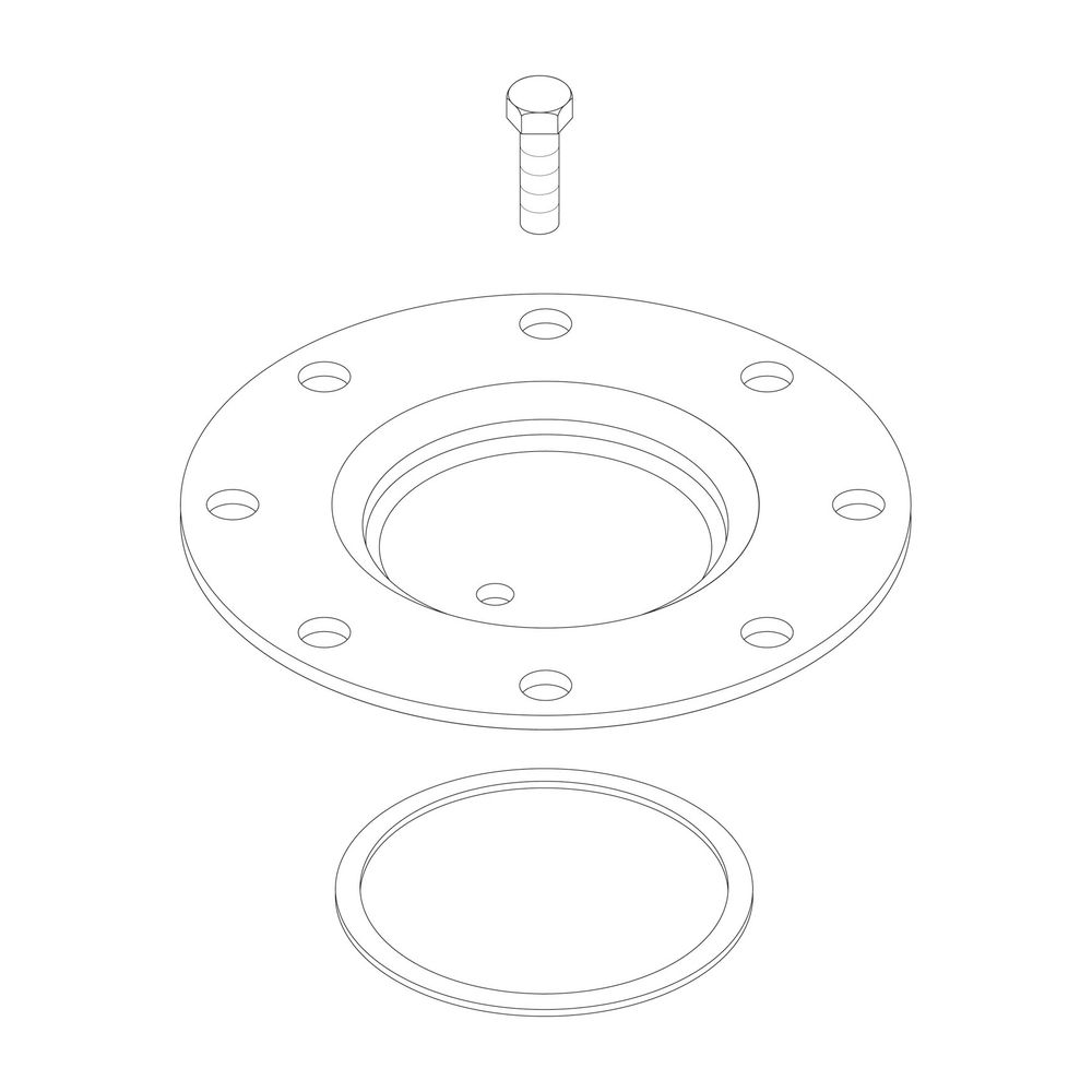 BOSCH Ersatzteil TTNR: 7735500185 Handlochdeckel D210 10,8 everp... JUNKERS-7735500185 4054925644449 (Abb. 1)