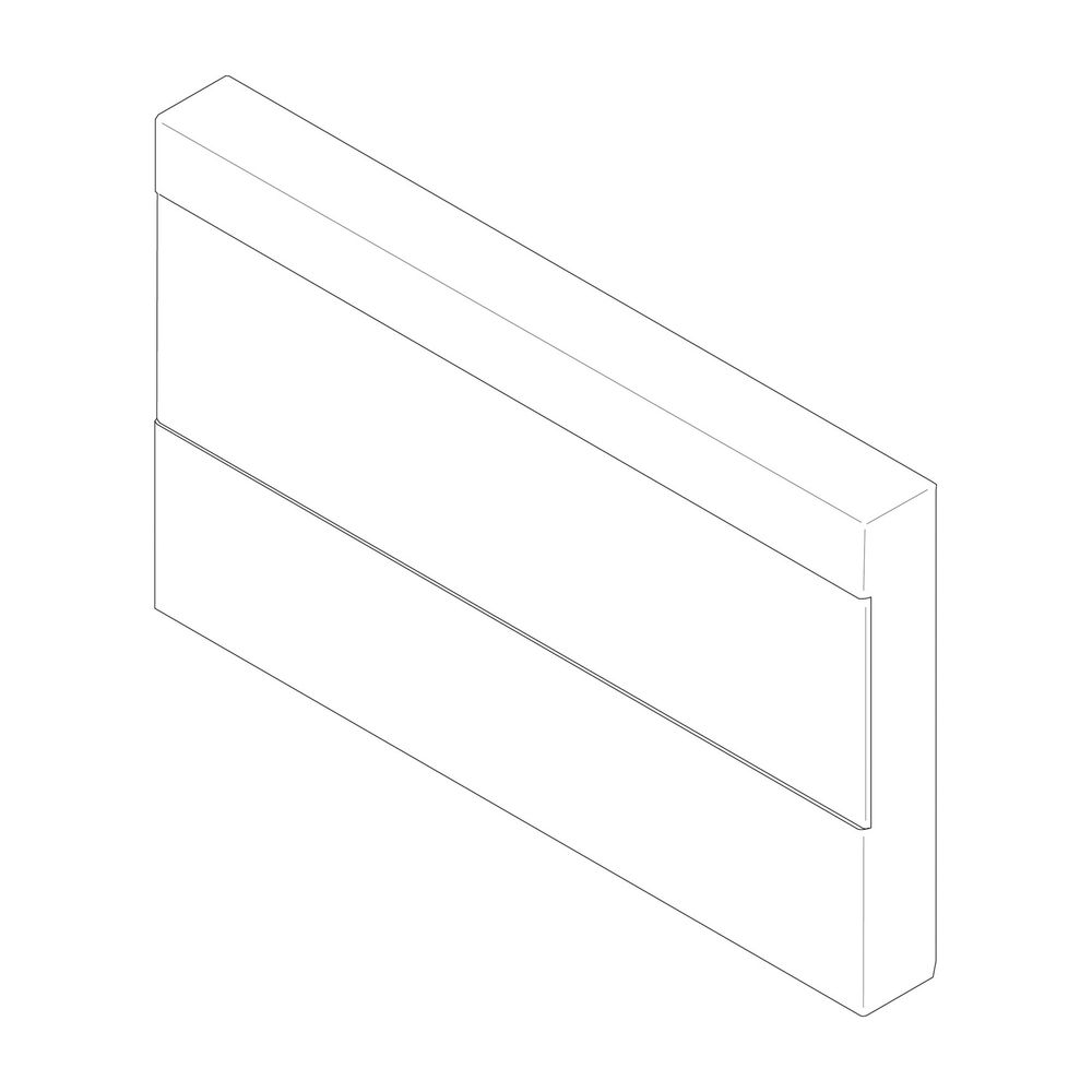 BOSCH Ersatzteil TTNR: 8718583350 Blindabdeckung BC weiß everp... JUNKERS-8718583350 4051516249007 (Abb. 1)