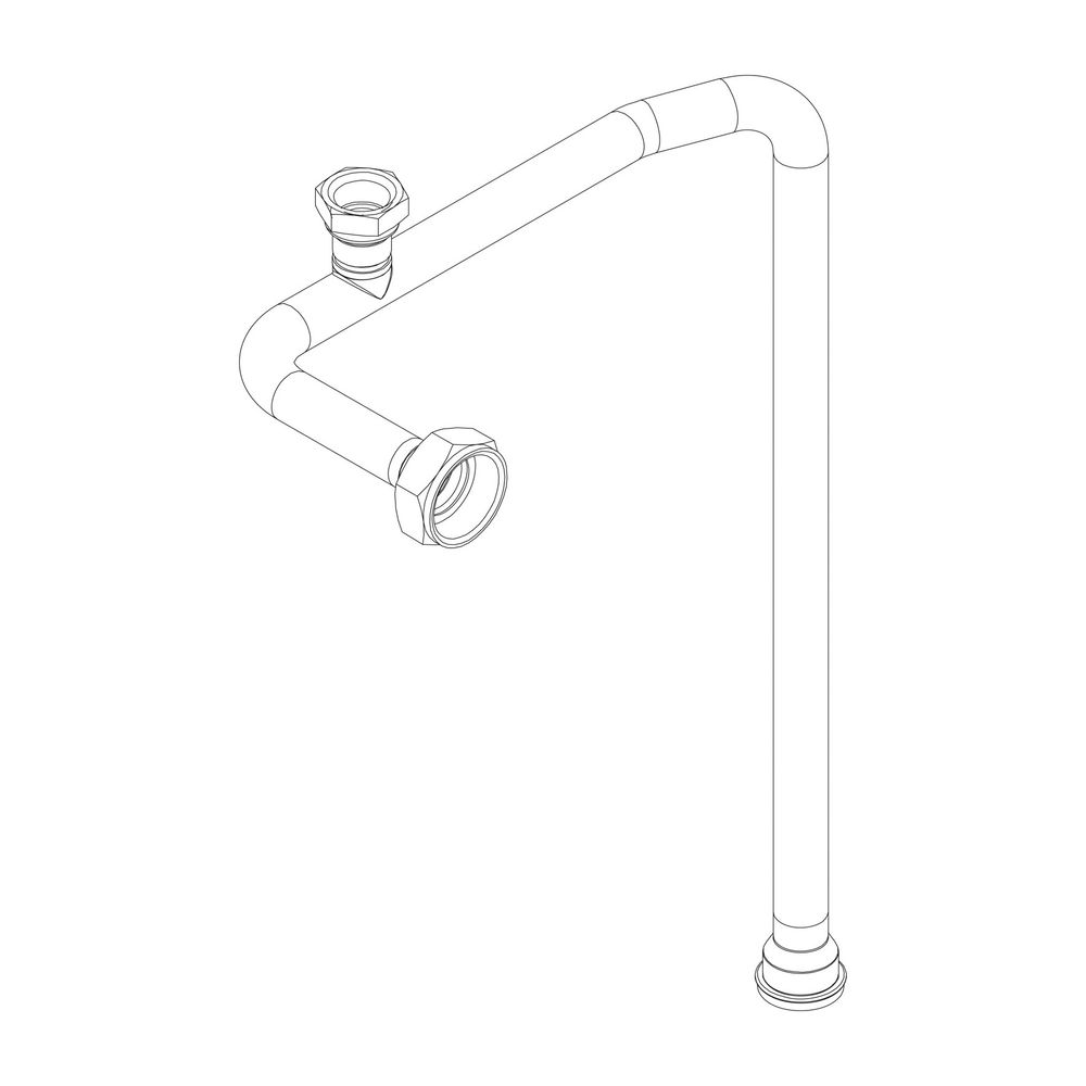 BOSCH Ersatzteil TTNR: 87186676070 Rohr SLS VL... JUNKERS-87186676070 4054925862492 (Abb. 1)