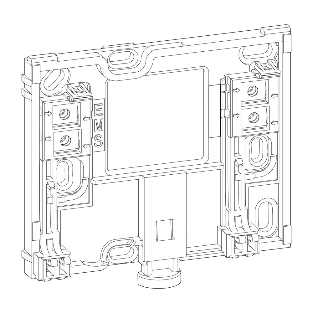 BOSCH Ersatzteil TTNR: 87377041690 Wandmontageset Regler everp... JUNKERS-87377041690 4051516628567 (Abb. 1)