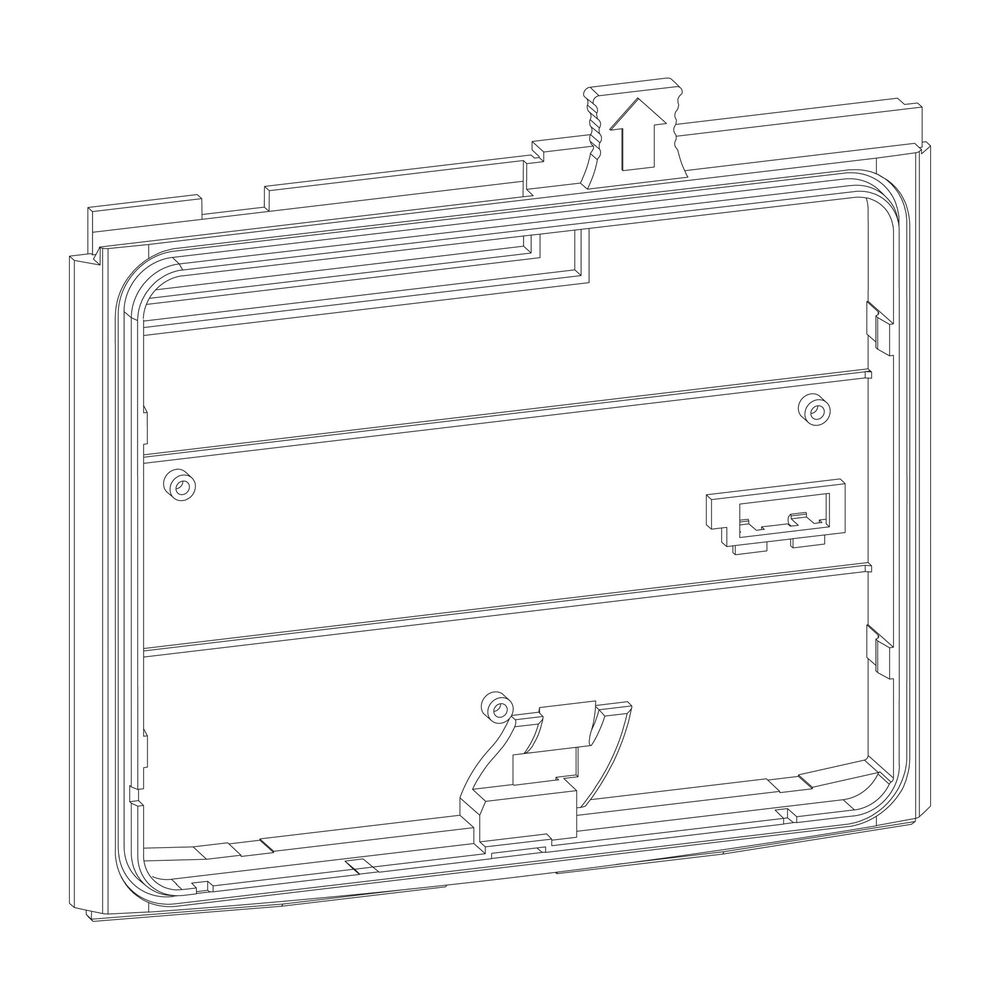 BOSCH Ersatzteil TTNR: 8737706417 Einbaurahmen Clip-in everp... JUNKERS-8737706417 4054925641899 (Abb. 1)