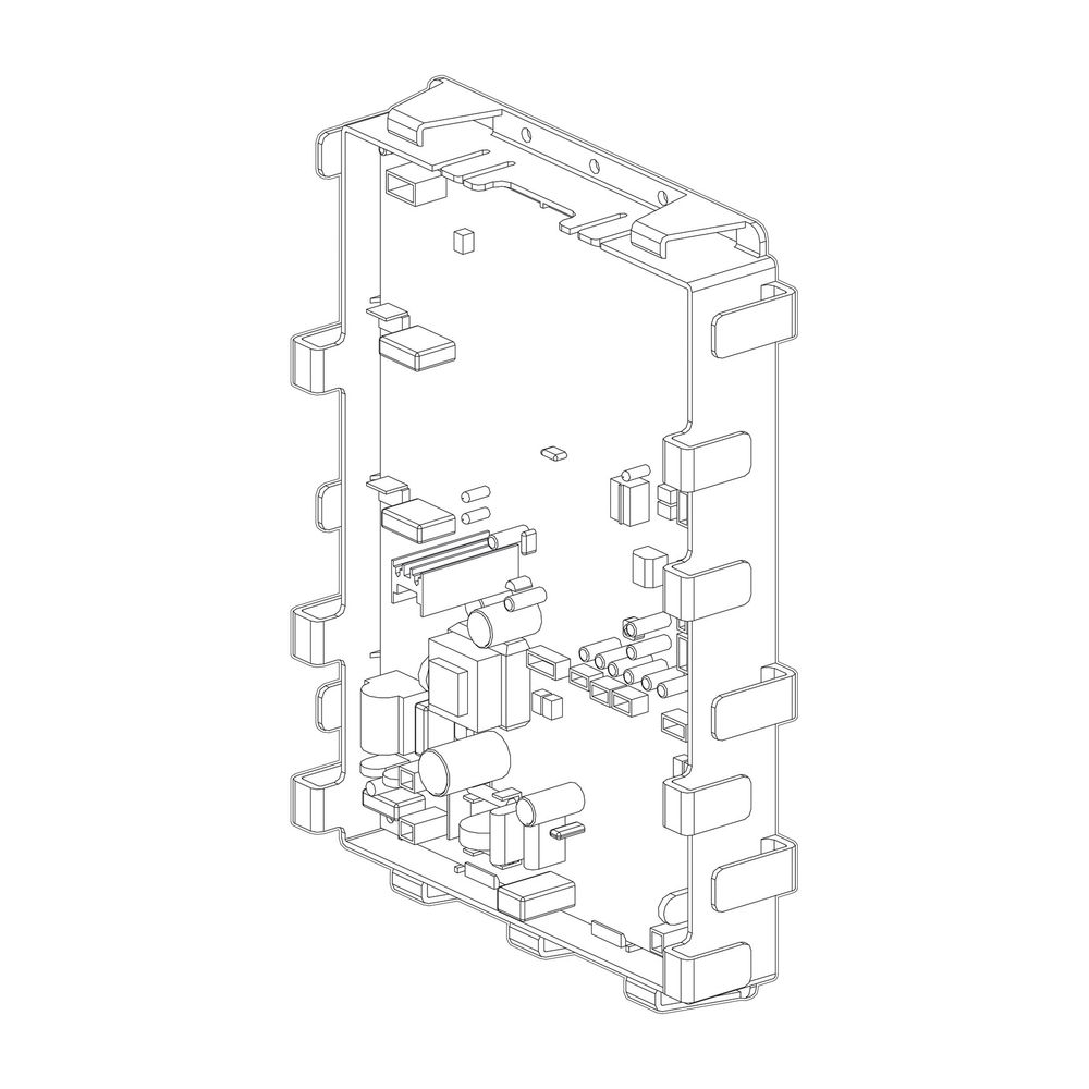 BOSCH Ersatzteil TTNR: 8738206650 Leiterplatte 11kW t... JUNKERS-8738206650 4054925842234 (Abb. 1)