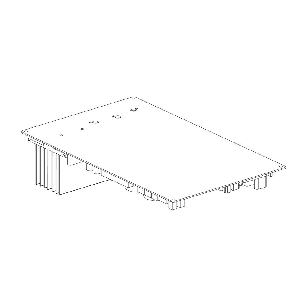 BOSCH Ersatzteil TTNR: 8738206653 Hauptleiterplatte 2 kW... JUNKERS-8738206653 4054925842265 (Abb. 1)