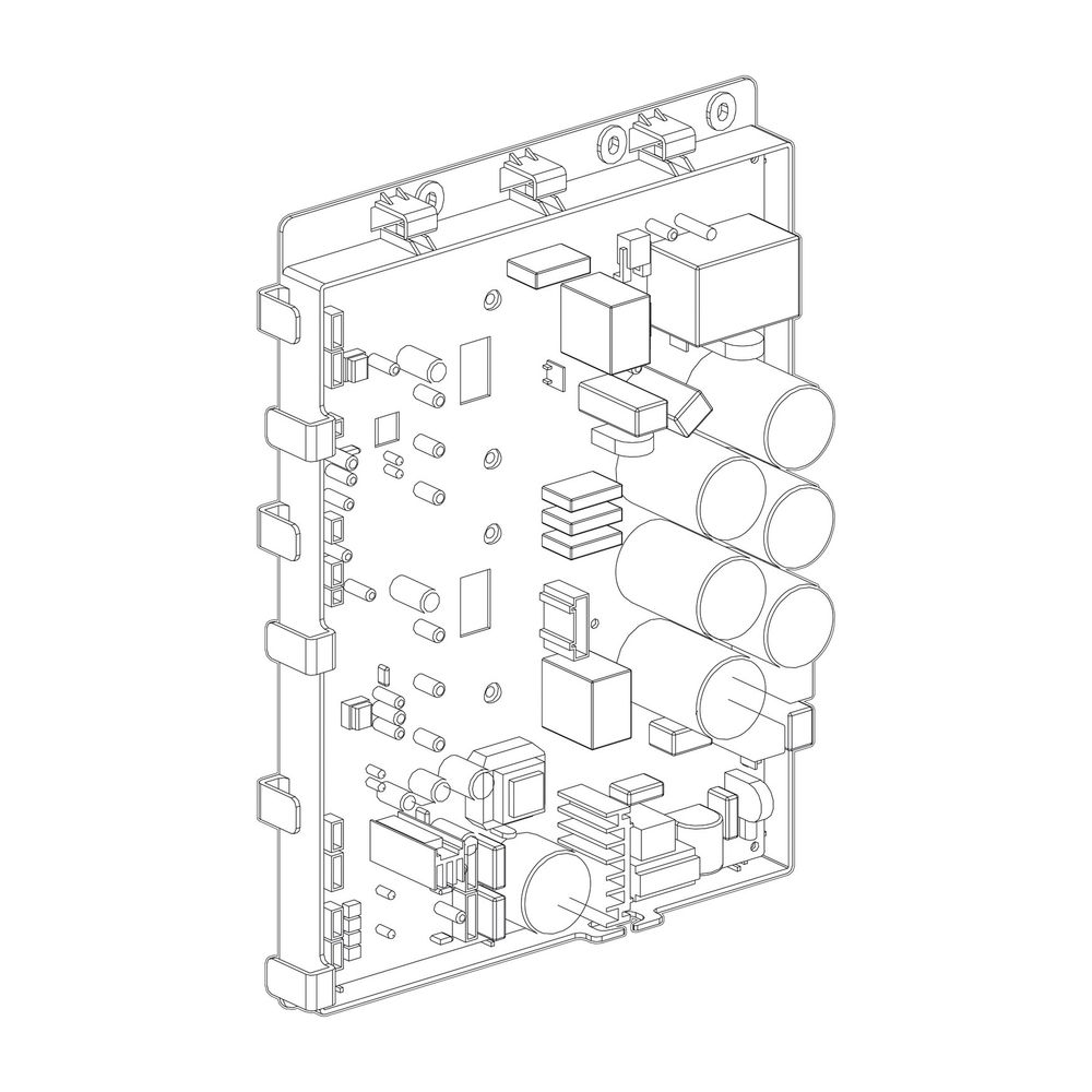 BOSCH Ersatzteil TTNR: 8738207354 Leiterplatte INV... JUNKERS-8738207354 4054925842708 (Abb. 1)