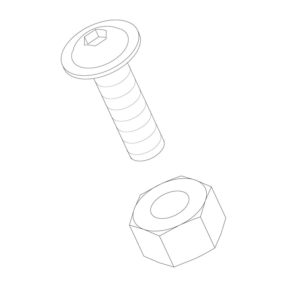 BOSCH Ersatzteil TTNR: 87182207640 Befestigungsset (5x)... JUNKERS-87182207640 4010009692249 (Abb. 1)