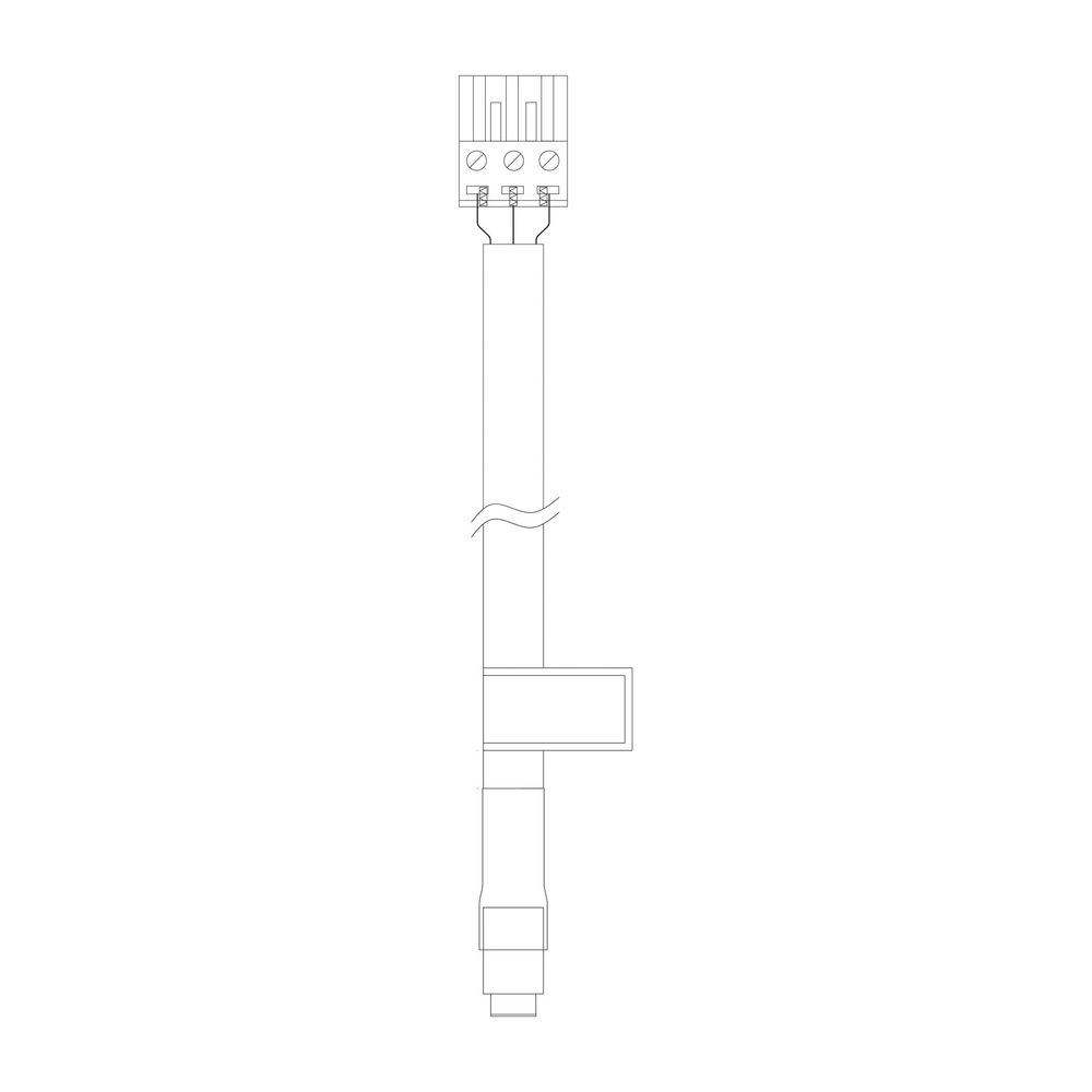 BOSCH Ersatzteil TTNR: 8738207584 Kabel für BB-Tool Adapter... JUNKERS-8738207584 4054925929577 (Abb. 1)