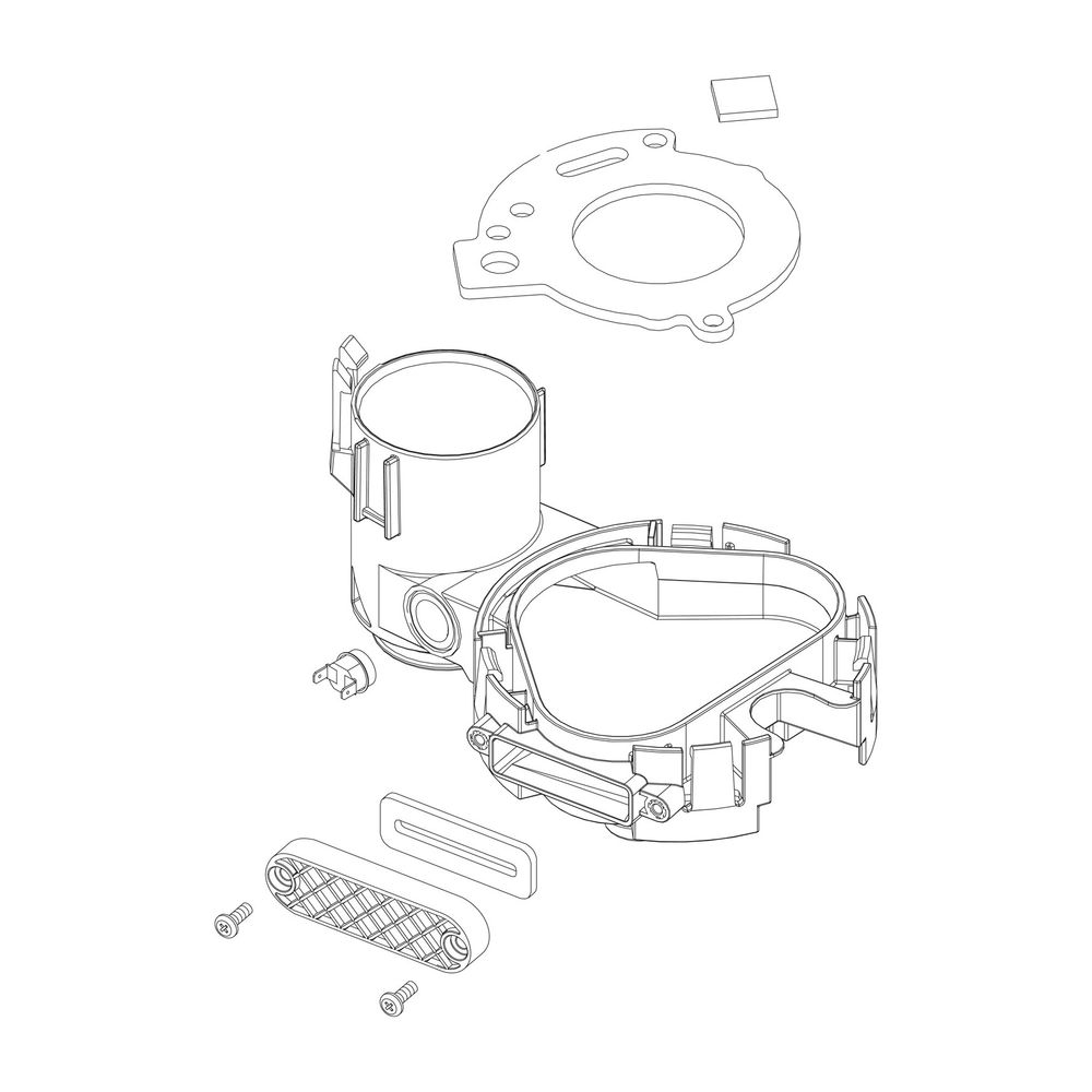 BOSCH Ersatzteil TTNR: 87154160020 Kondensatsammler... JUNKERS-87154160020 4010009573579 (Abb. 1)