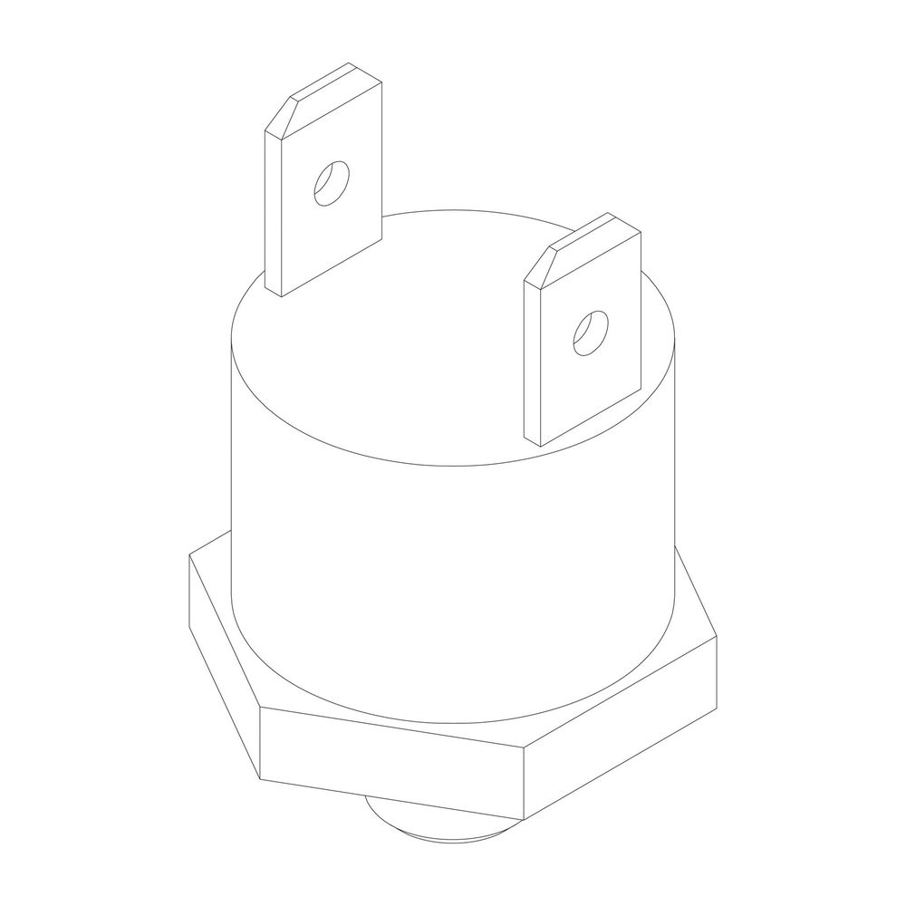 BOSCH Ersatzteil TTNR: 87379033990 Temperaturbegrenzer... JUNKERS-87379033990 4057749662033 (Abb. 1)