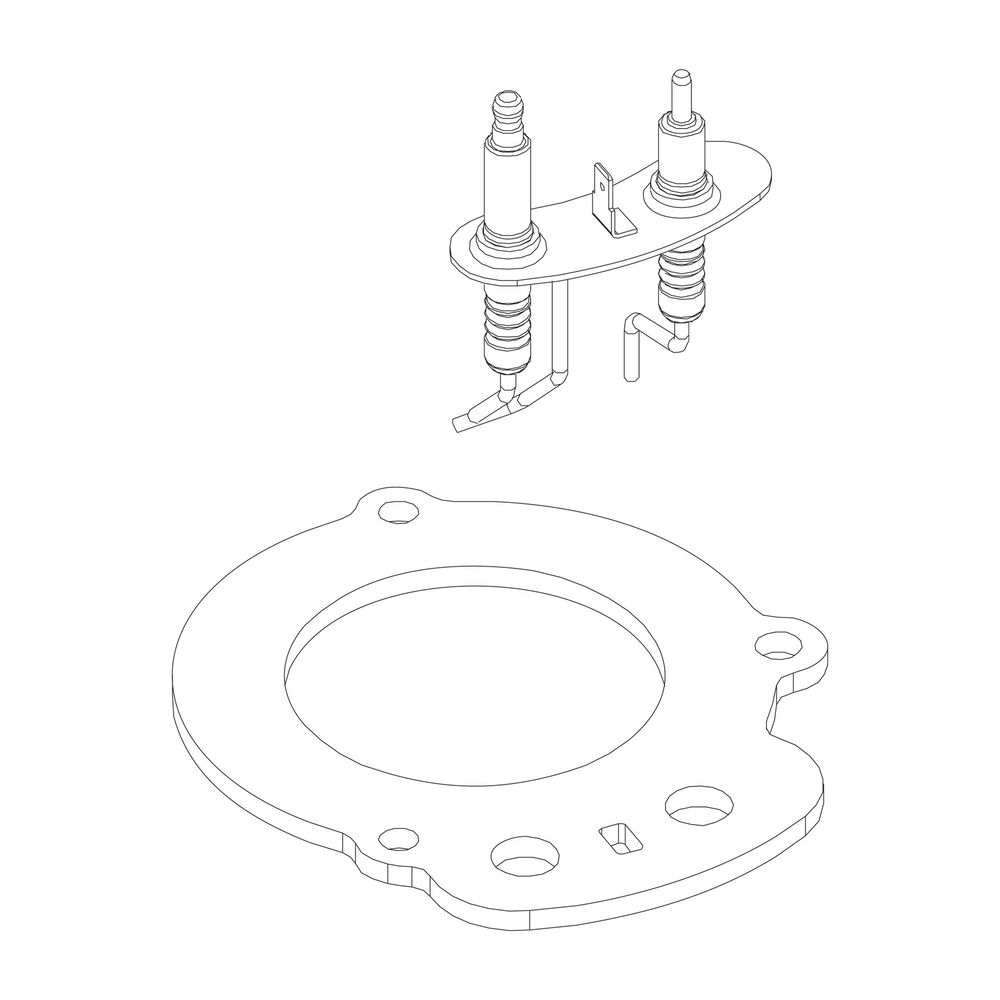 BOSCH Ersatzteil TTNR: 87379035360 Elektroden-Set... JUNKERS-87379035360 4057749663023 (Abb. 1)