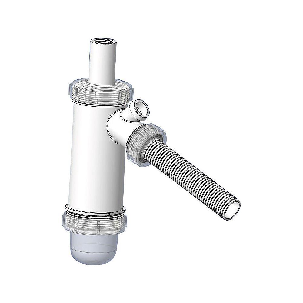 BOSCH Zubehör Wohnungslüftung BS-HRV Anschlussset Trockensiphon für V4000 CC... JUNKERS-7738113224 4062321200619 (Abb. 1)