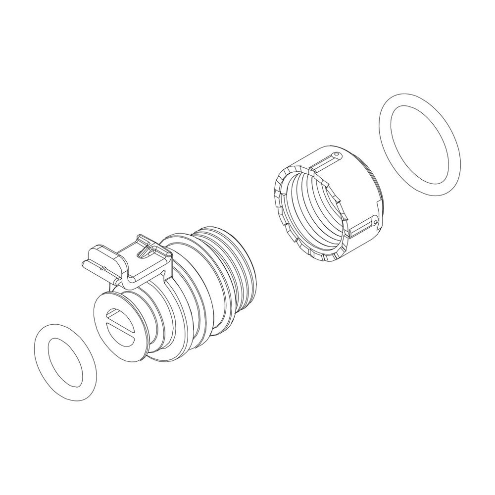 BOSCH Ersatzteil TTNR: 87161064330 Adapter... JUNKERS-87161064330 4010009876281 (Abb. 1)