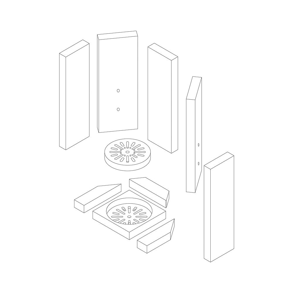 BOSCH Ersatzteil TTNR: 63016362 Schamottegarnitur 4+5 everp... JUNKERS-63016362 4051516795597 (Abb. 1)