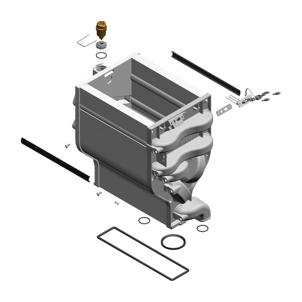 BOSCH Ersatzteil TTNR: 8738901742 Wärmetauscher... JUNKERS-8738901742 4062321315689 (Abb. 1)