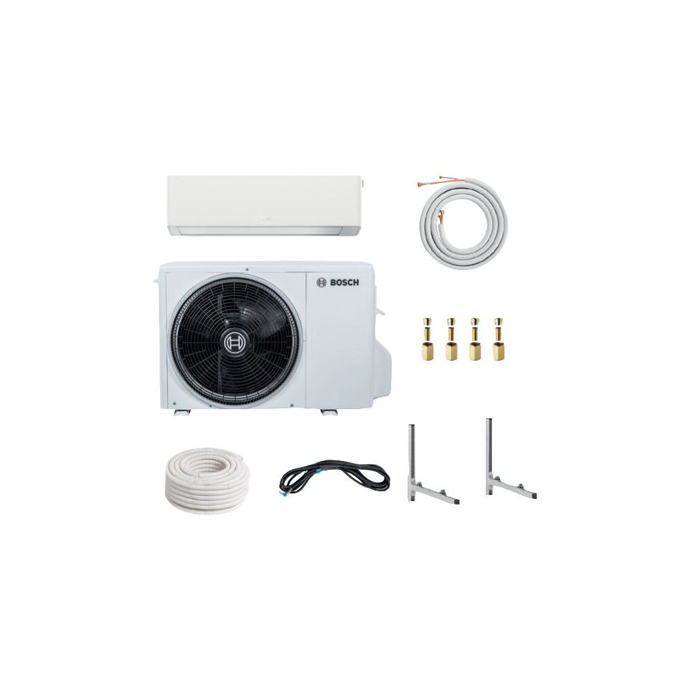 BOSCH Split-Klimapaket BOPA CL702 CL7000i26-Set, Wandkonsole, Doppelrohr... JUNKERS-7739624113 4062321977139 (Abb. 1)