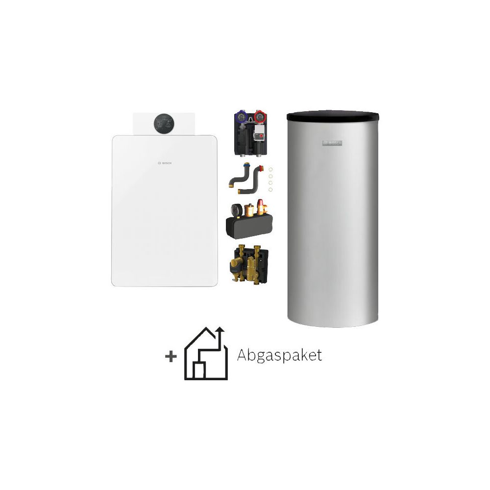 BOSCH Gas-Brennwert-Pluspaket Bopa GCFS8110, GC8800iF-15, W160-5P1A, HS25/6, C33x, ... JUNKERS-7739622885 4062321783594 (Abb. 1)