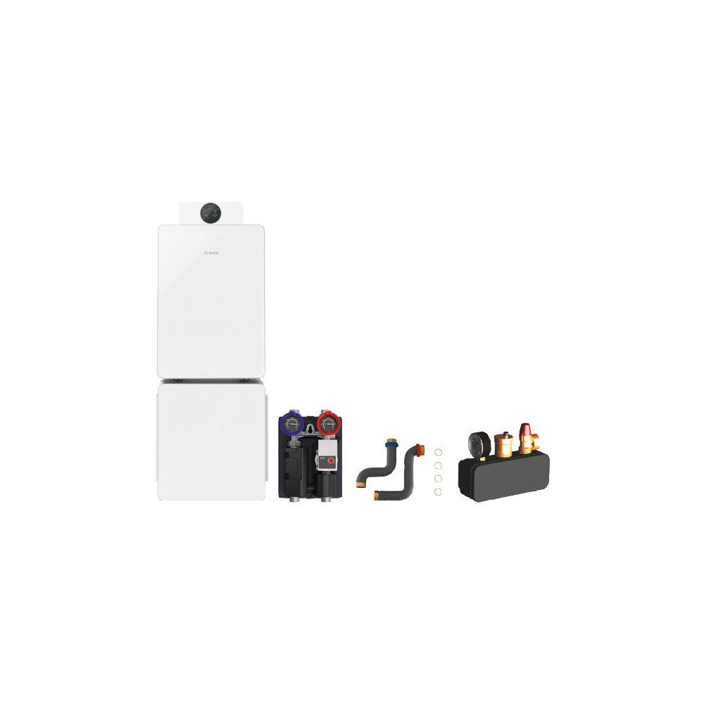 BOSCH Gas-Brennwert-Standardpaket Bopa GCFS825, GC8800iF-15, WH 135-3 P, HS25/6 MSL... JUNKERS-7739622947 4062321784218 (Abb. 1)