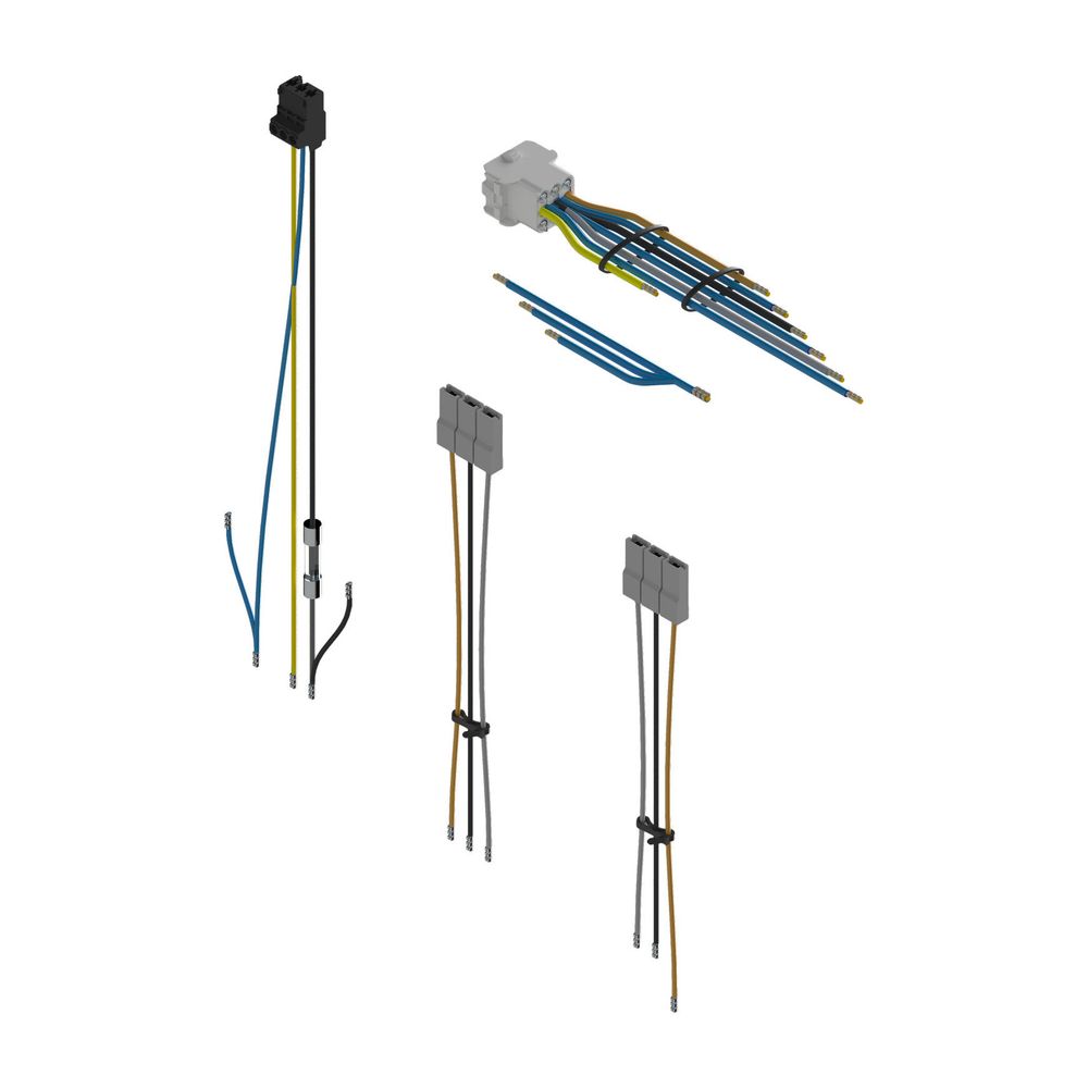 BOSCH Ersatzteil TTNR: 8738213786 Kabel-Set (Elektrischer Zuheizer 5,85kW)... JUNKERS-8738213786 4062321643041 (Abb. 1)