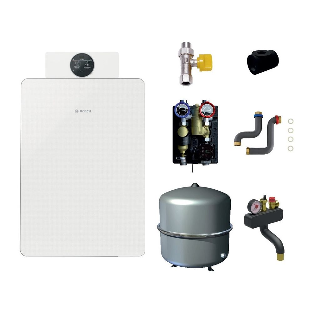 BOSCH Gas-Brennwertpaket Bopa GCF803, GC8800iF-30, HS25/6 MSL... JUNKERS-7739623024 4062321785666 (Abb. 2)