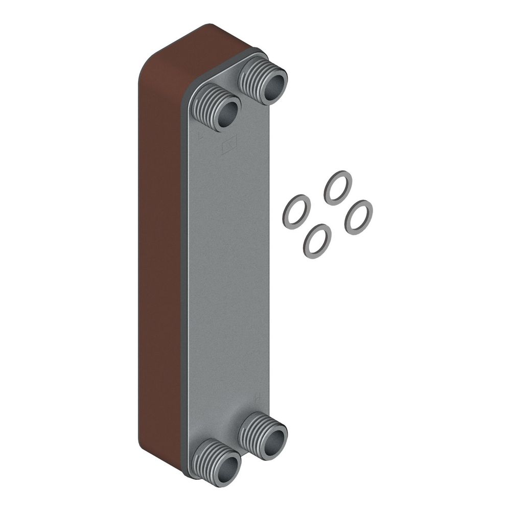 BOSCH Wärmetauscher Edelstahl, G 3/4" AG, 8735300651... JUNKERS-8735300651 4062321013875 (Abb. 1)