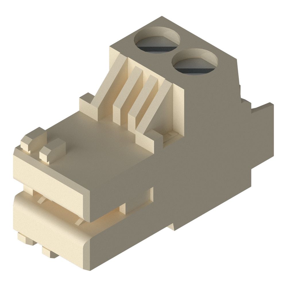 BOSCH Anschlussklemme XCU Mains Out 2-polig, Cremeweiß... JUNKERS-8737718369 4062321985363 (Abb. 1)
