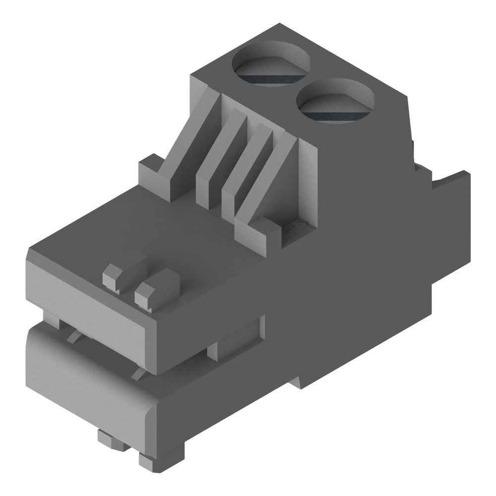 BOSCH Anschlussklemme XCU PW1 2-polig, Graphitgrau, 8737718371... JUNKERS-8737718371 4062321985387 (Abb. 1)