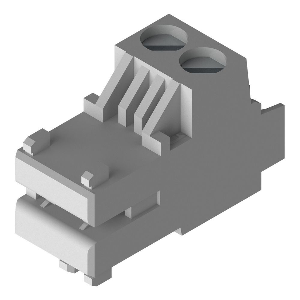 BOSCH Anschlussklemme XCU TW1 2-polig, Silbergrau, 8737718374... JUNKERS-8737718374 4062321986254 (Abb. 1)