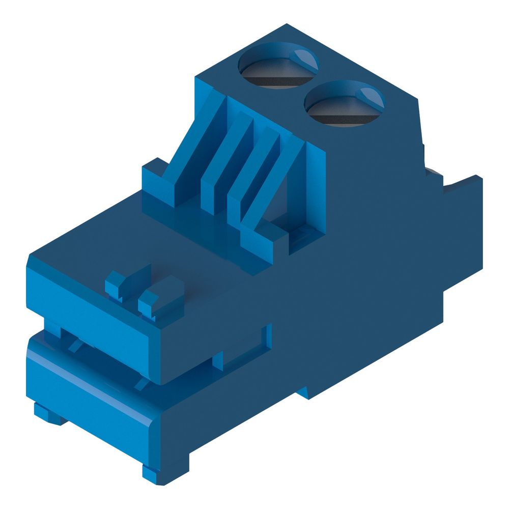 BOSCH Anschlussklemme XCU T1 2-polig, Signalblau, 8737718376... JUNKERS-8737718376 4062321986278 (Abb. 1)