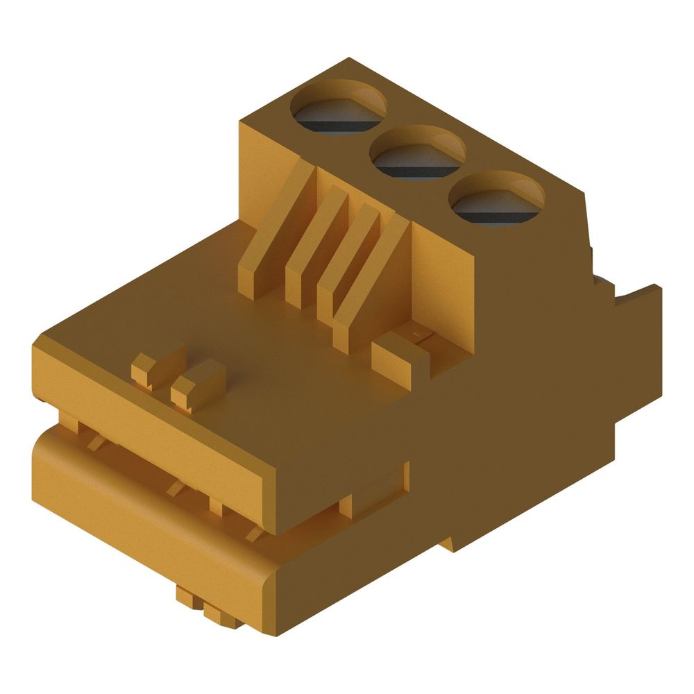 BOSCH Anschlussklemme XCU LF0 3-polig, Orangebraun, 8737718377... JUNKERS-8737718377 4062321986285 (Abb. 1)