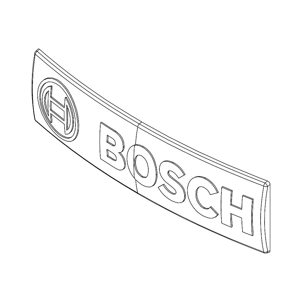 BOSCH Ersatzteil TTNR: 87185419530 Logo Bosch... JUNKERS-87185419530 4051516609535 (Abb. 1)