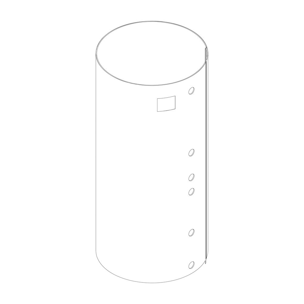 BOSCH Ersatzteil TTNR: 87185918190 Folienmantel 300 monovalent weiß everp... JUNKERS-87185918190 4054925247749 (Abb. 1)