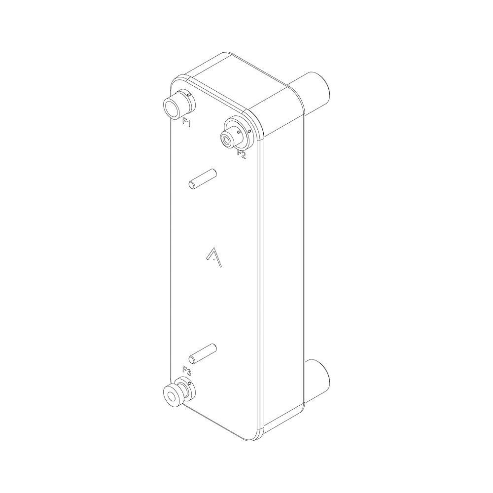 BOSCH Ersatzteil TTNR: 8733703172 Verflüssiger B26-32... JUNKERS-8733703172 4054925393804 (Abb. 1)