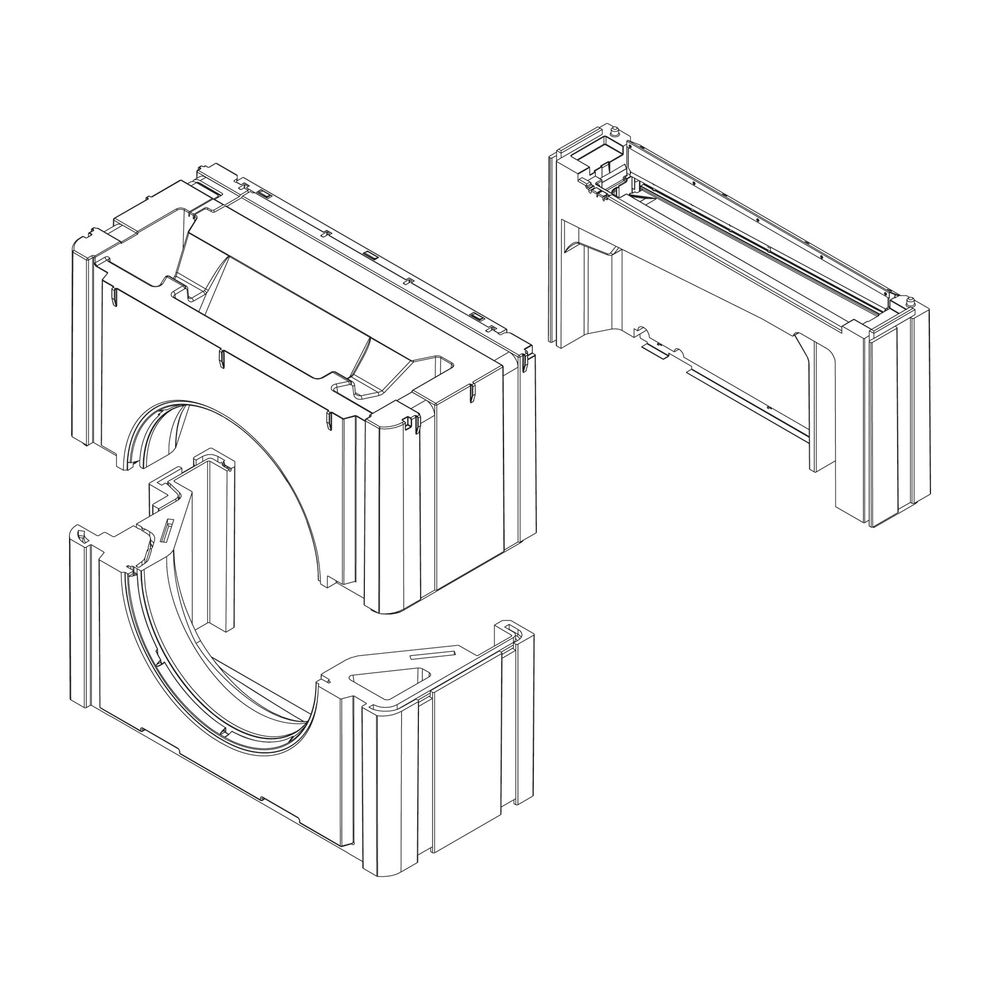 BOSCH Ersatzteil TTNR: 8738209183 Luftkasten (l)... JUNKERS-8738209183 4057749316561 (Abb. 1)