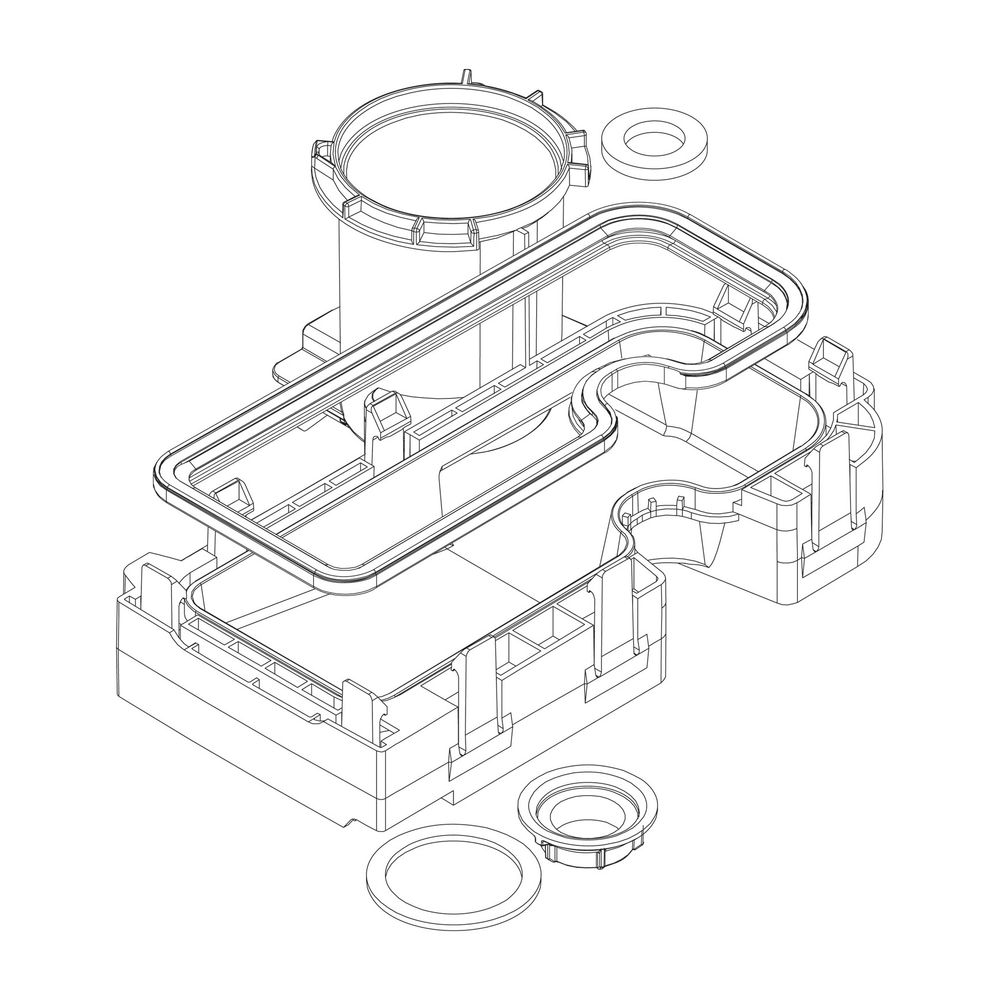 BOSCH Ersatzteil TTNR: 8737708872 Kondensatwanne... JUNKERS-8737708872 4057749812223 (Abb. 1)