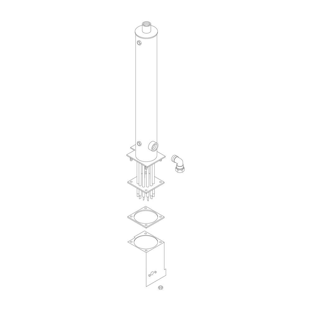 BOSCH Ersatzteil TTNR: 87155035430 Elektroheizung 3/4"... JUNKERS-87155035430 4010009705321 (Abb. 1)