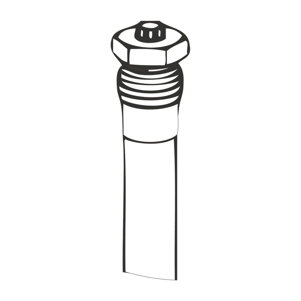 BOSCH Ersatzteil TTNR: 8738718844 Anode 21,5 x 600 G3/4... JUNKERS-8738718844 4057749752727 (Abb. 1)