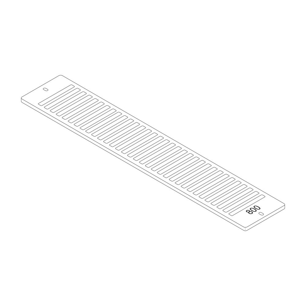 BOSCH Ersatzteil TTNR: 87183403080 Aufsteckgitter 20/22-800 RAL9016 everp... JUNKERS-87183403080 4010009206316 (Abb. 1)